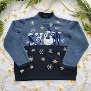 I Smell Snow Ugly Christmas Sweater